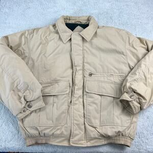River Trader men’s vintage puffer jacket Coat men’s size Medium Bomber